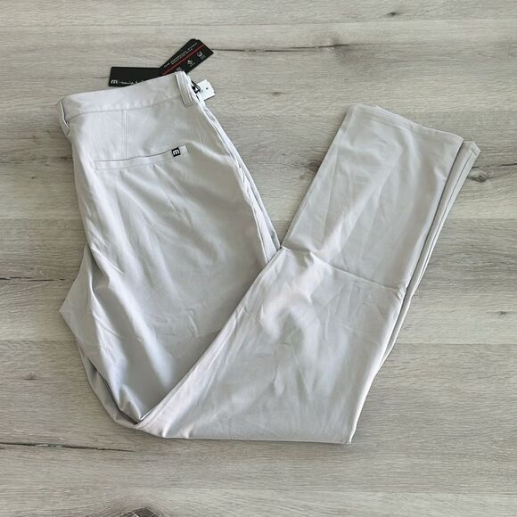 Travis Mathew Right on Time Straight Pant Light Grey 33x32 NWT STITCH FIX - Picture 4 of 6